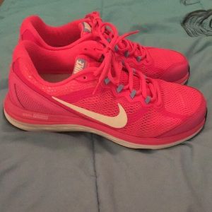Pink nikes. Only worn a couple times